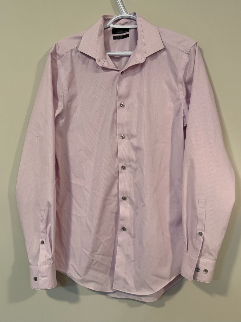 Calvin Klein Men's Classic Pink Dress Shirt
